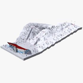 Olympic Mogul Course Sochi